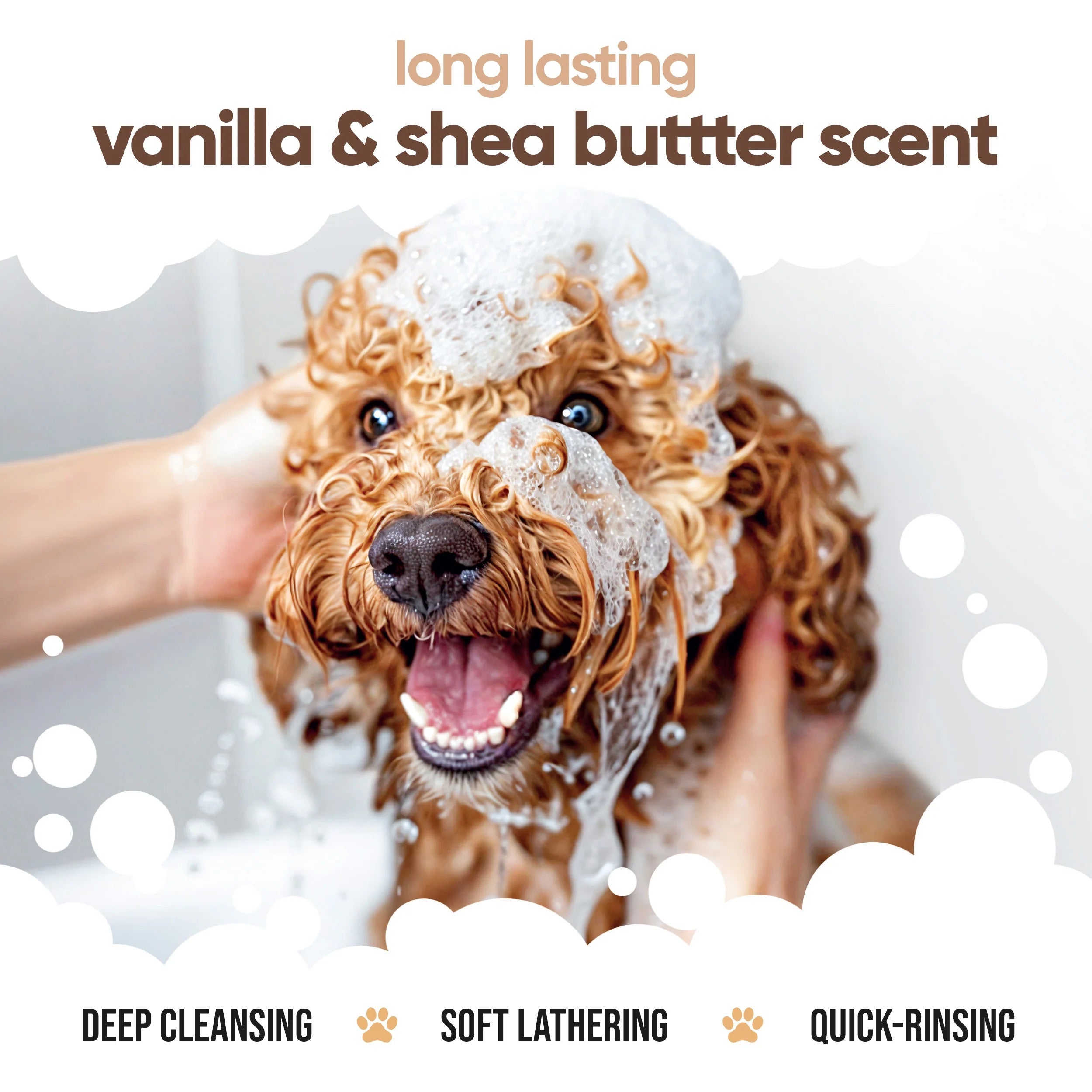 Vanilla & Shea Butter - Dog Shampoo - Buddycare - 300ml