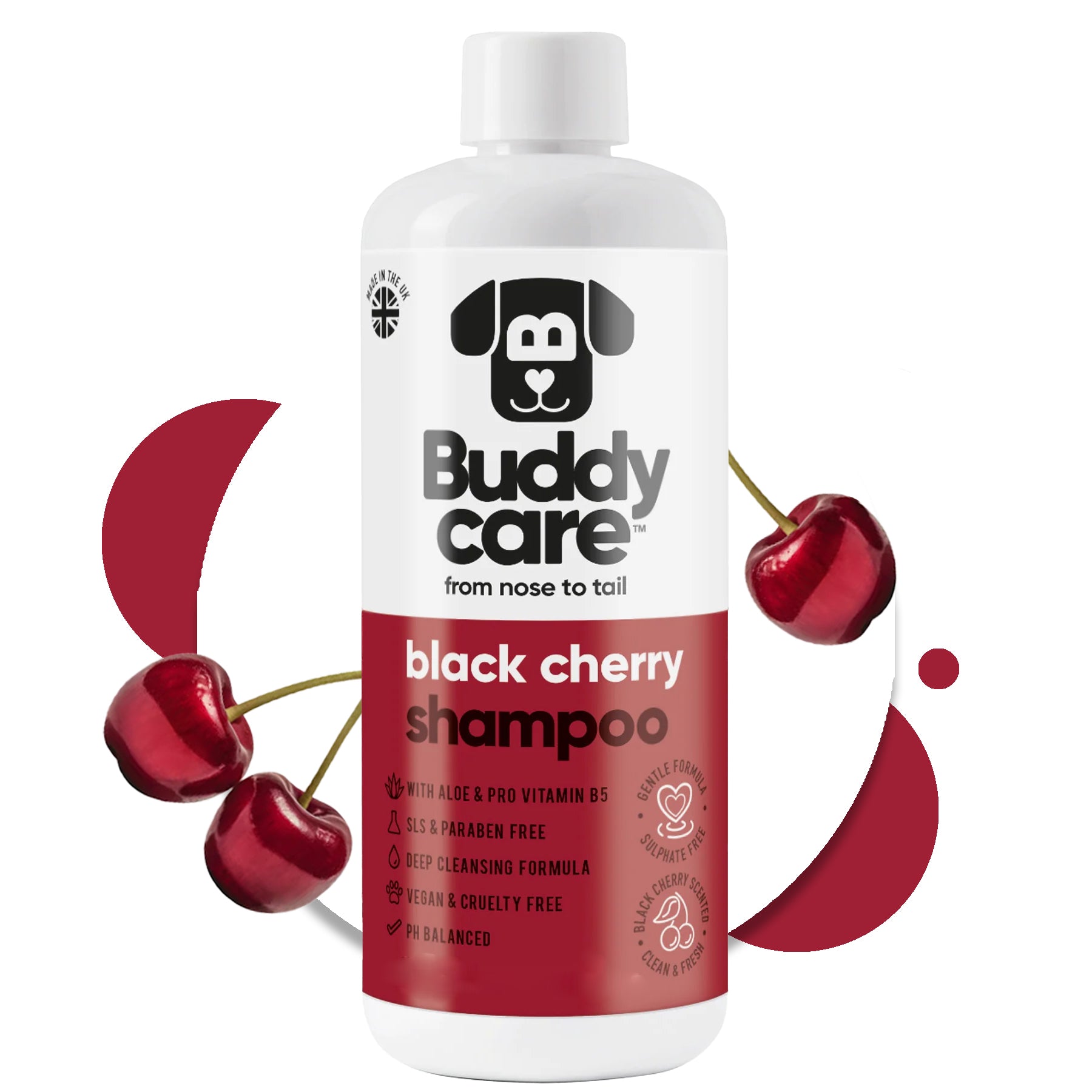 Black Cherry - Dog Shampoo - Buddycare - 300ml