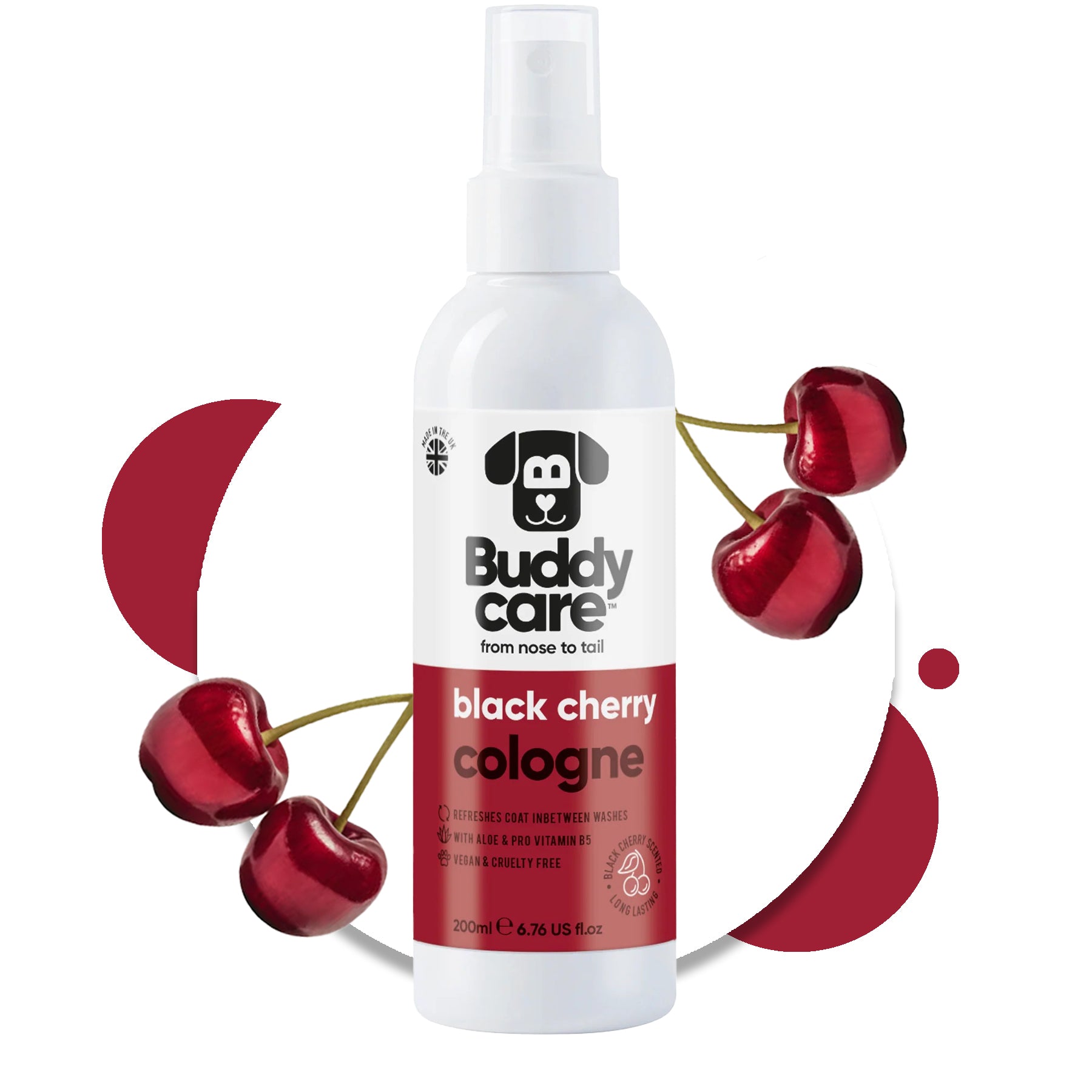 Dog Cologne Spray - Black Cherry - 200ml