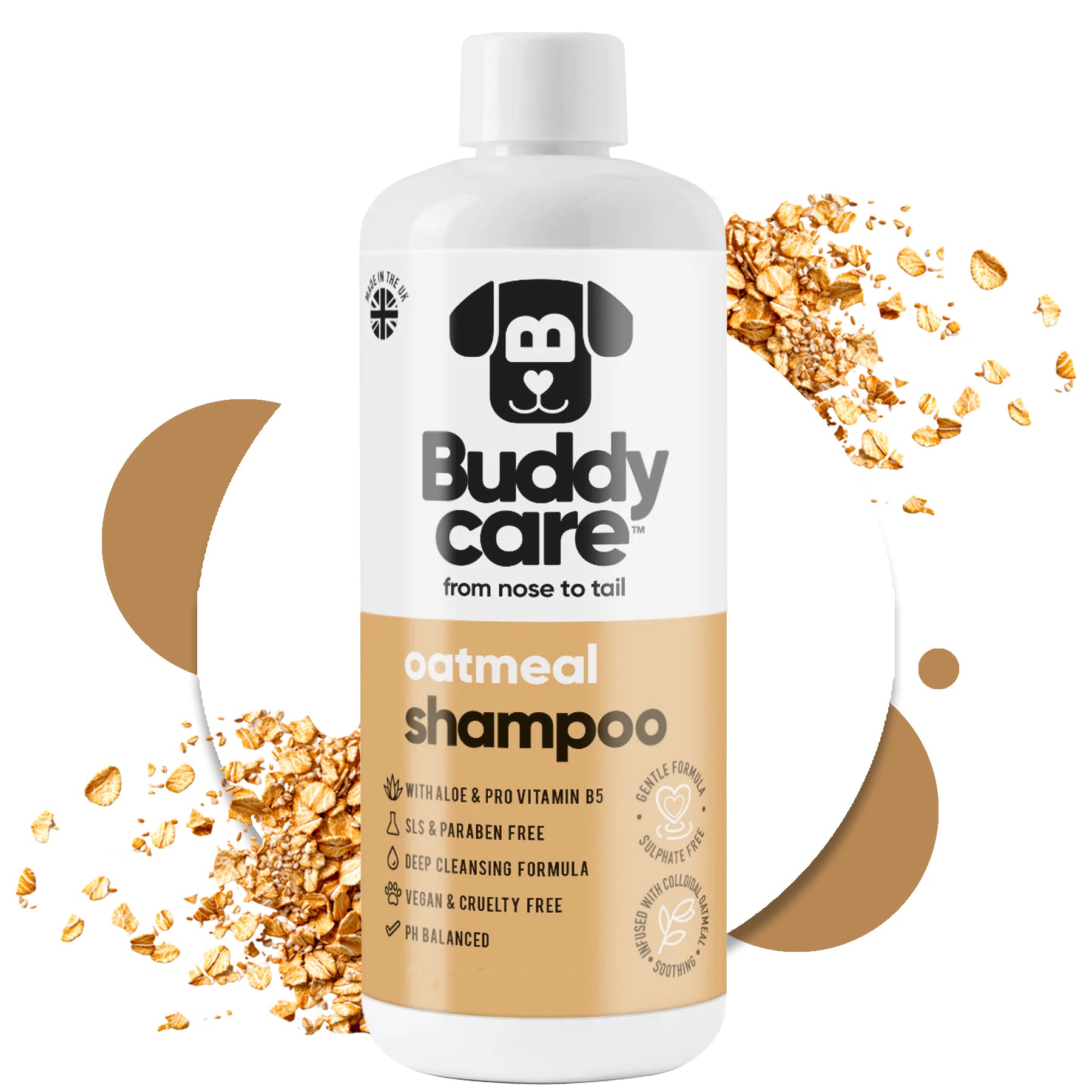 Oatmeal - Dog Shampoo - Buddycare - 300ml
