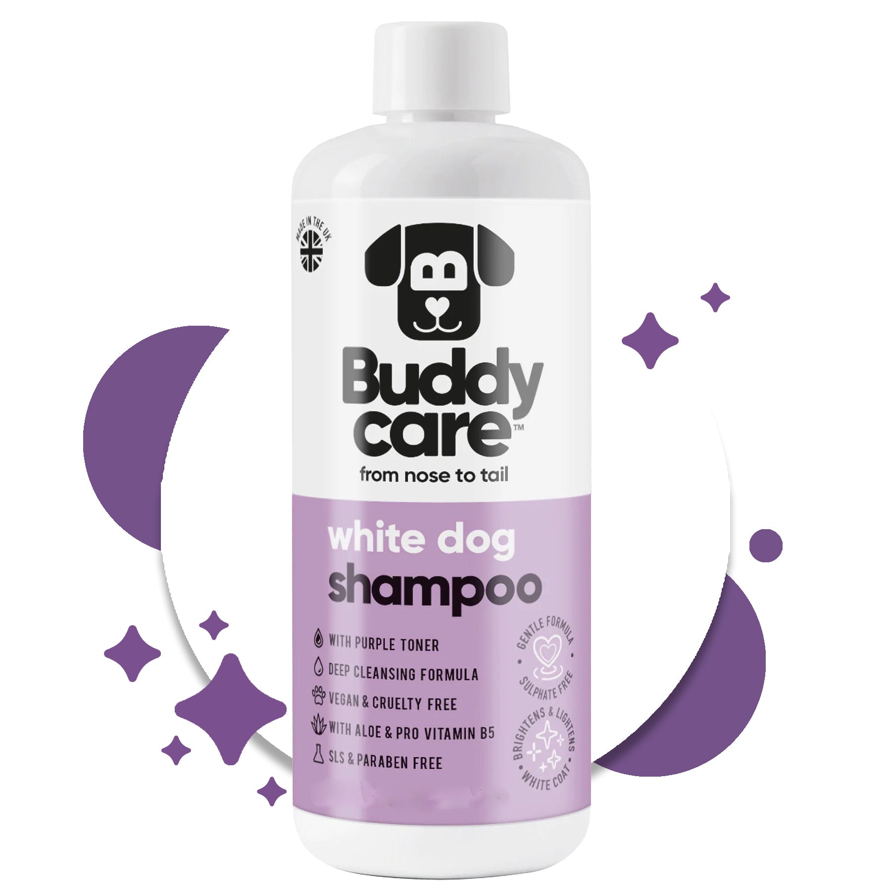 White Dog Shampoo - Buddycare - 300ml