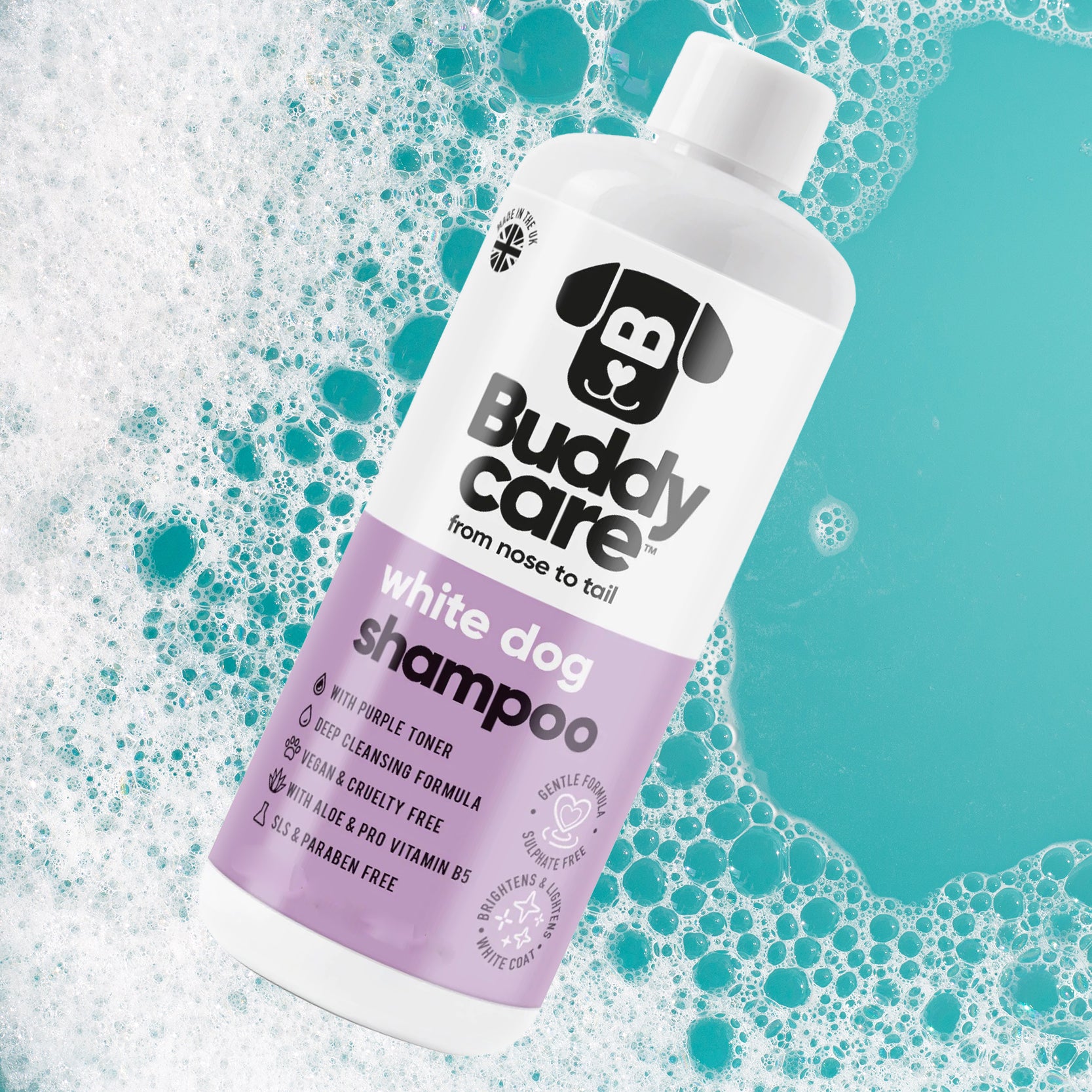 White Dog Shampoo - Buddycare - 300ml